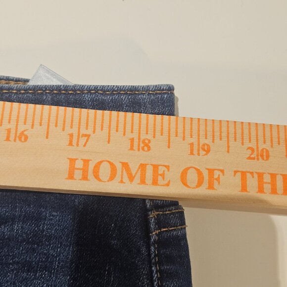 Levis Womens Jeans 415 Size 16W Blue Mid Rise Cotton Stretch Relaxed Bootcut - Picture 8 of 10